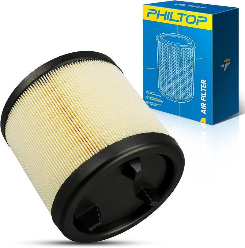 PHILTOP Engine air filter CA12878 Replacement for 2024 Ford Ranger 2.3L & 2021-2024 Bronco 2.3L 2.7L - Image 1